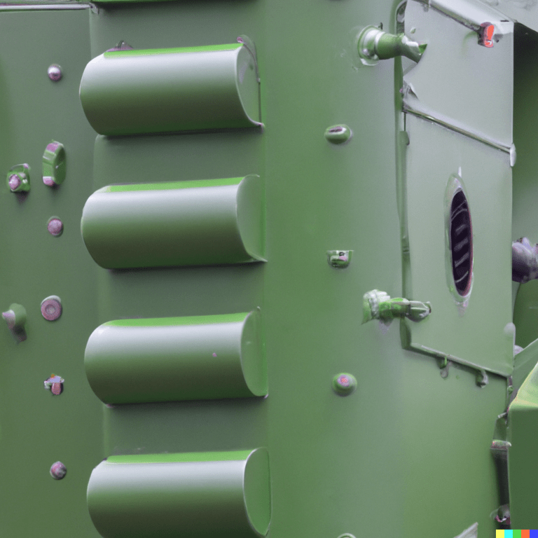 Defense system parts_ Armored vehicle components