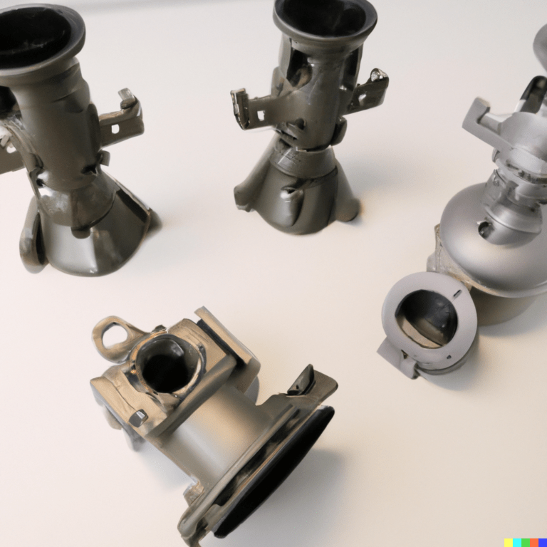 Defense system parts_ Turret assemblies